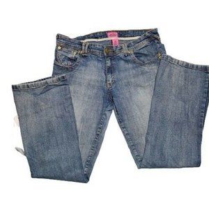 Steve & Barry's Jr's Straight Leg Blue Jeans Size 16s